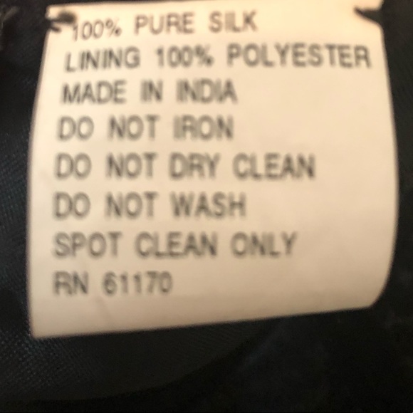 Vintage Black Sequin Blouse - Picture 4 of 5